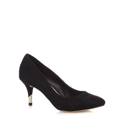 Black 'Trescorre' mirrored heel courts